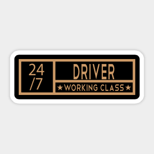 Driver Job Tittle Sticker